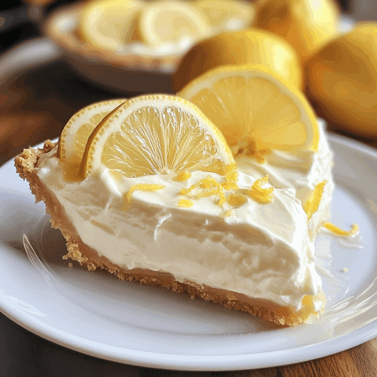 No-Bake Lemonade Pie