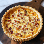 Quiche Lorraine with Bacon and Gruyère