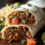 Shredded Beef Burritos