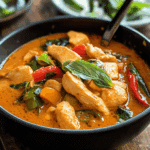 Thai Red Curry with Chicken and Vegetables
