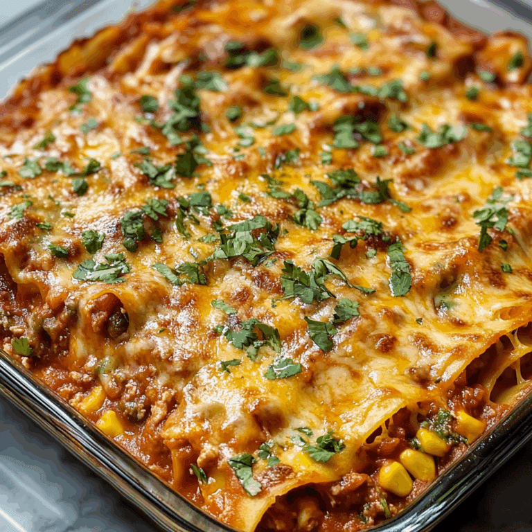 Ultimate Mexican Lasagna