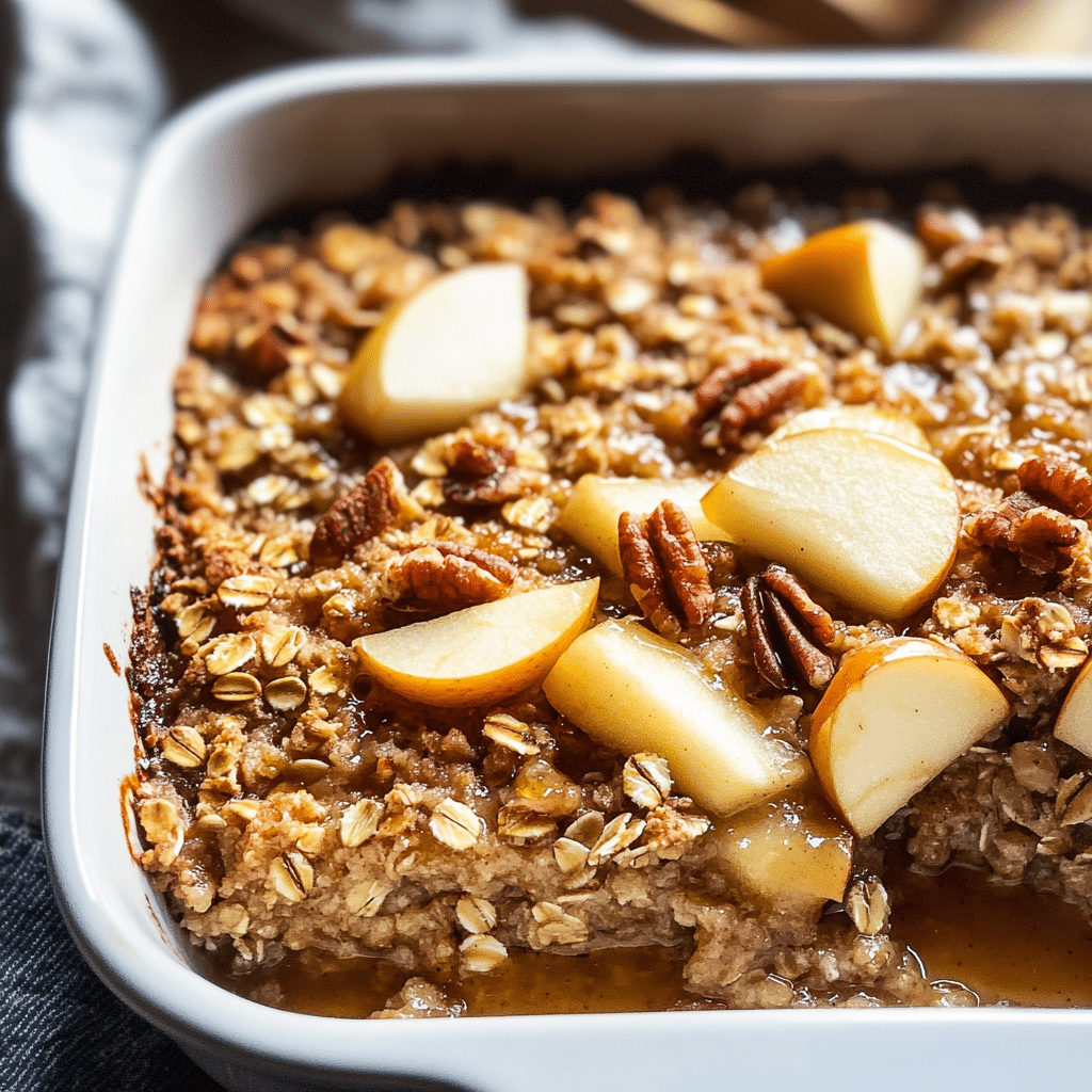 Apple and Maple Baked Oatmeal