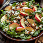 Autumn Harvest Honeycrisp Apple and Feta Salad