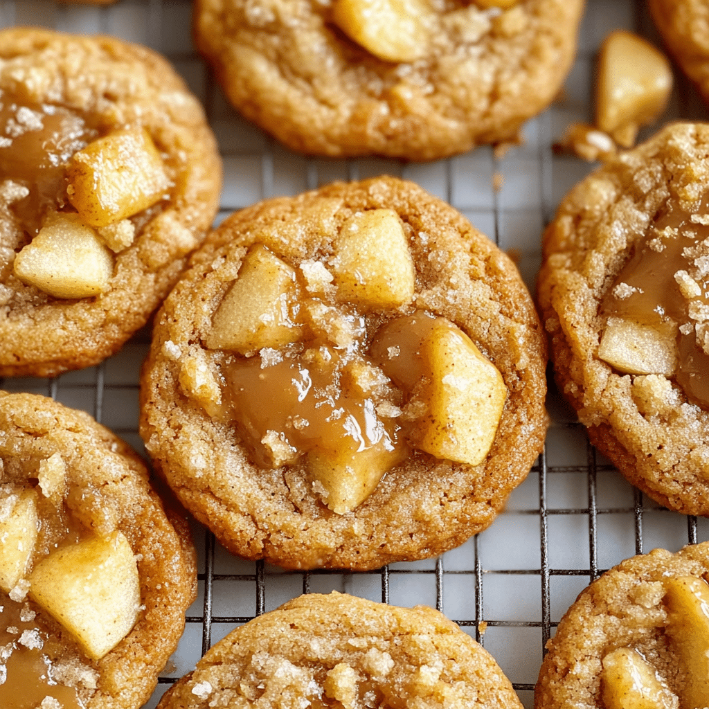Chewy Caramel Apple Cookies Recipe