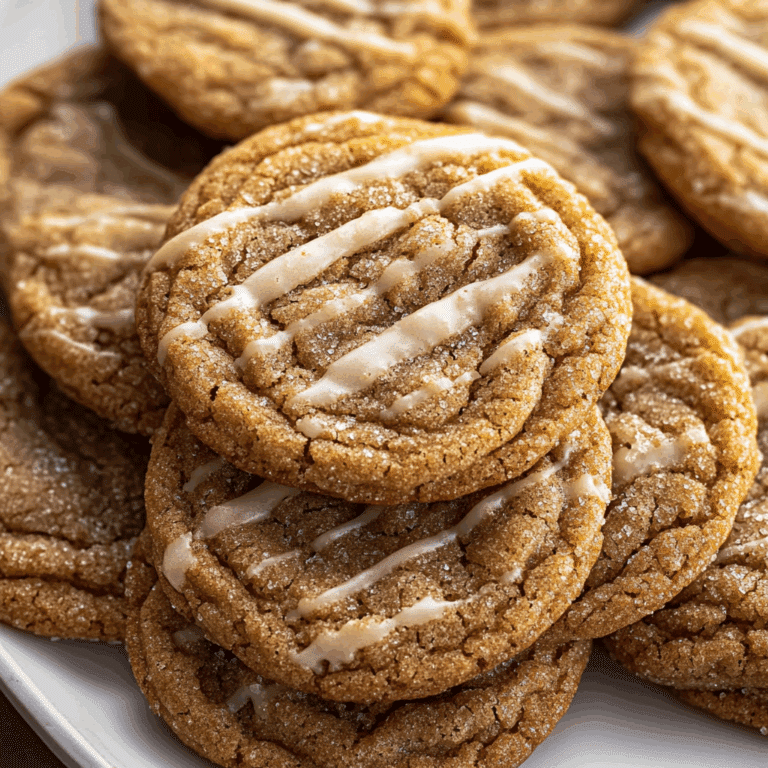 Chewy Maple Brown Sugar Cookies
