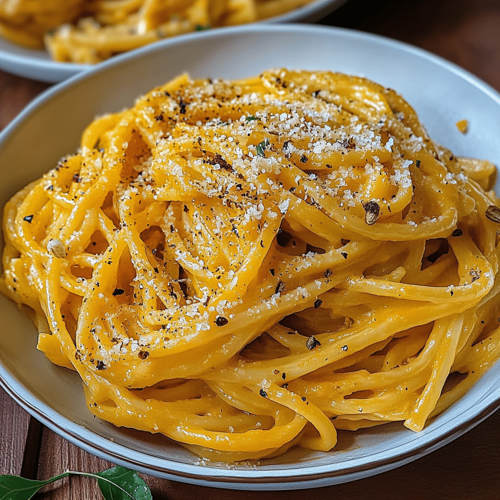 Creamy Roasted Garlic Butternut Squash Pasta