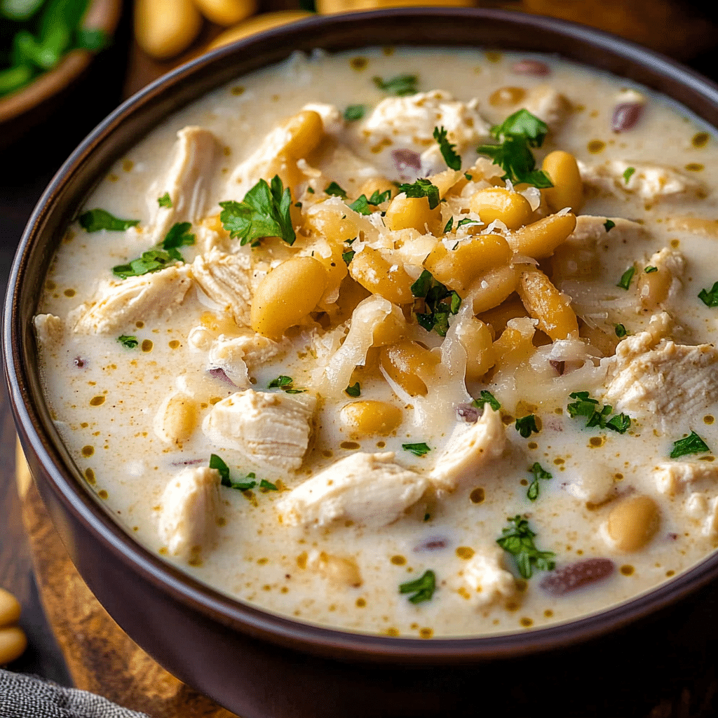 Creamy White Chicken Chili