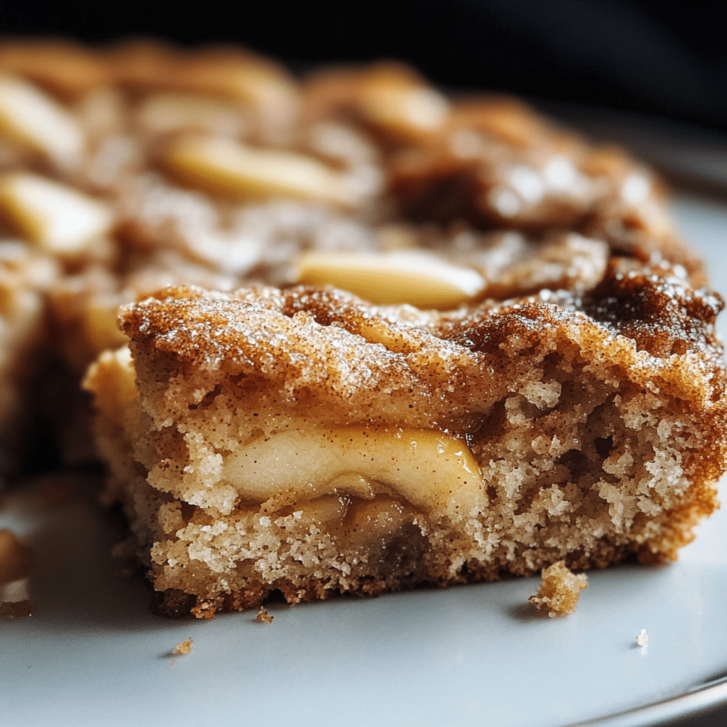 Easy Cinnamon Sugar Apple Cake