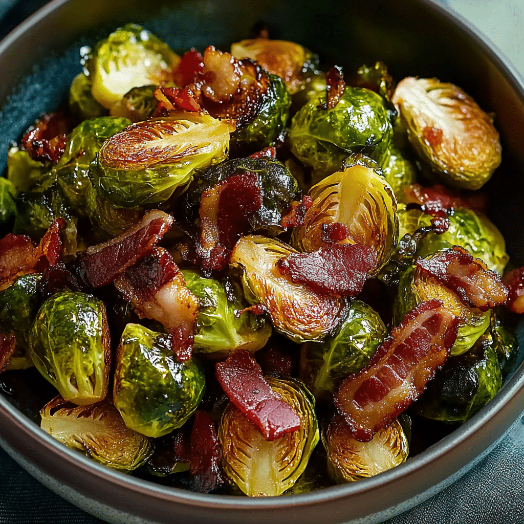 Maple-Bacon Brussels Sprouts