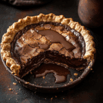Molten Chocolate Crackle Pie