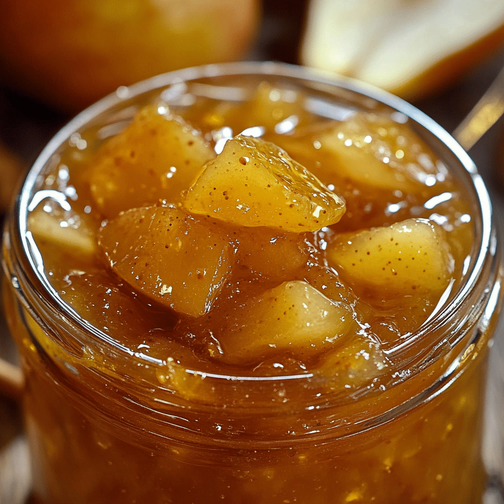 Pear Preserves Recipe