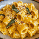 Sage Brown Butter Pumpkin Pasta Alfredo