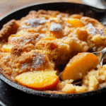 Skillet Peach Cobbler Recipe