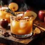 Smoky Harvest Apple Cider Margarita