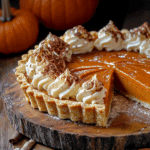 Spiced Pumpkin Tart