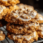 Vanilla Pumpkin Oatmeal Latte Cookies