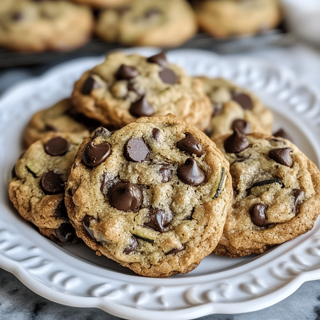 Zucchini Chocolate Chip Cookies Recipe