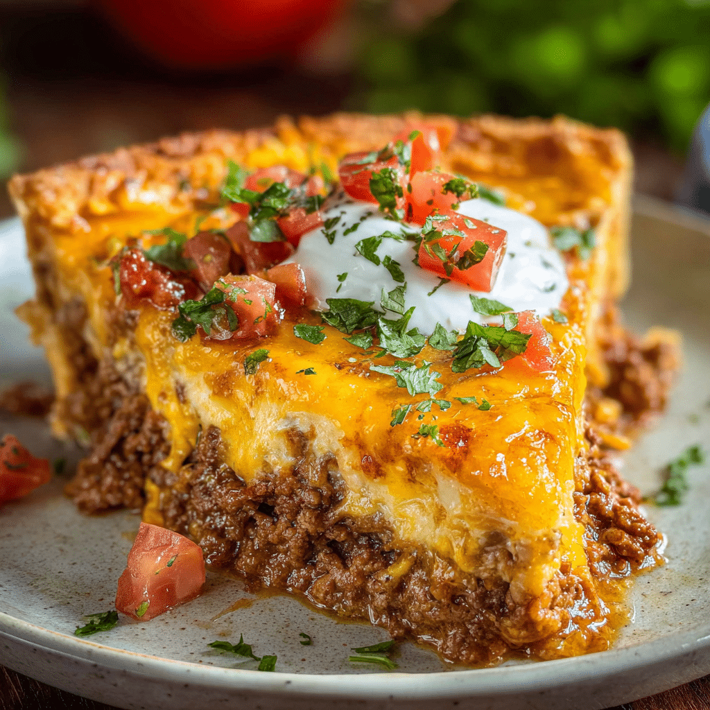 Cheesy Taco Pie