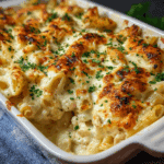 Chicken Alfredo Bake