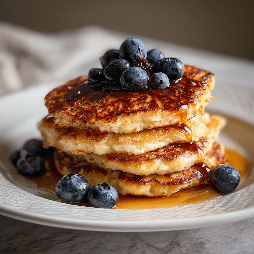 Cottage Cheese Protein Pancakes