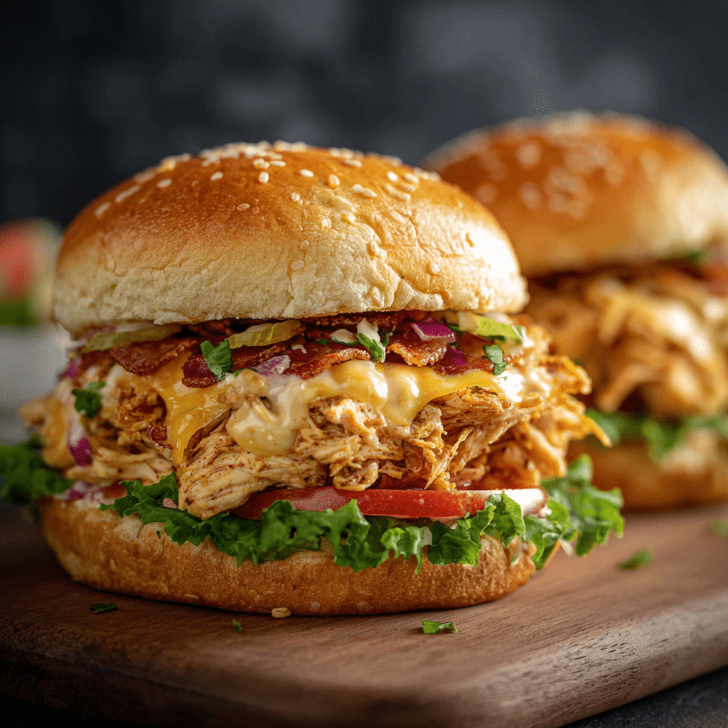 Crack Chicken Sandwiches