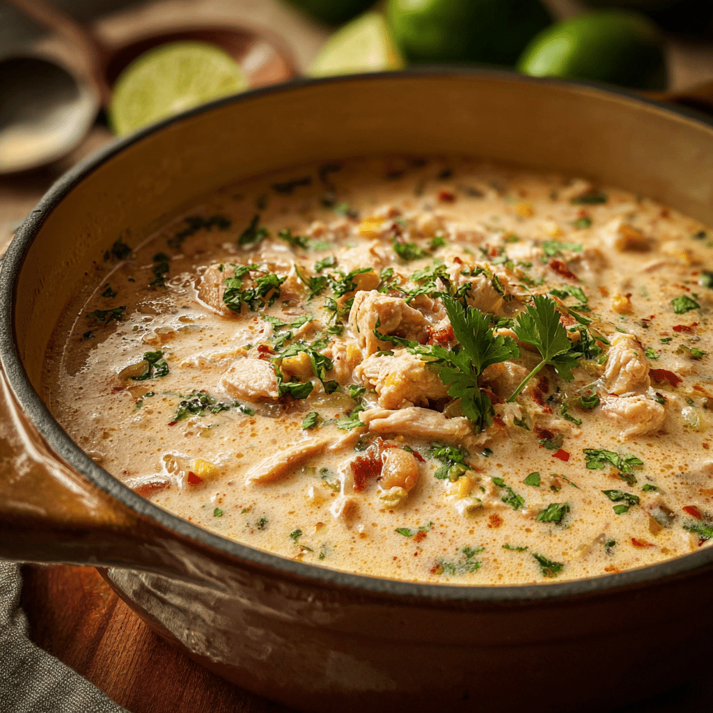 Creamy Chicken Chili