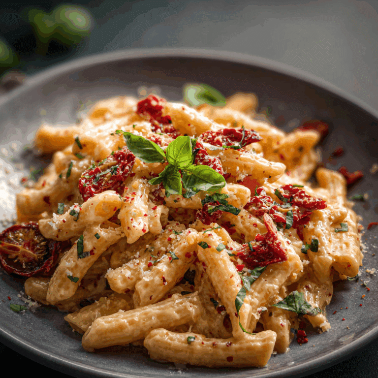 Creamy Sundried Tomato Pasta