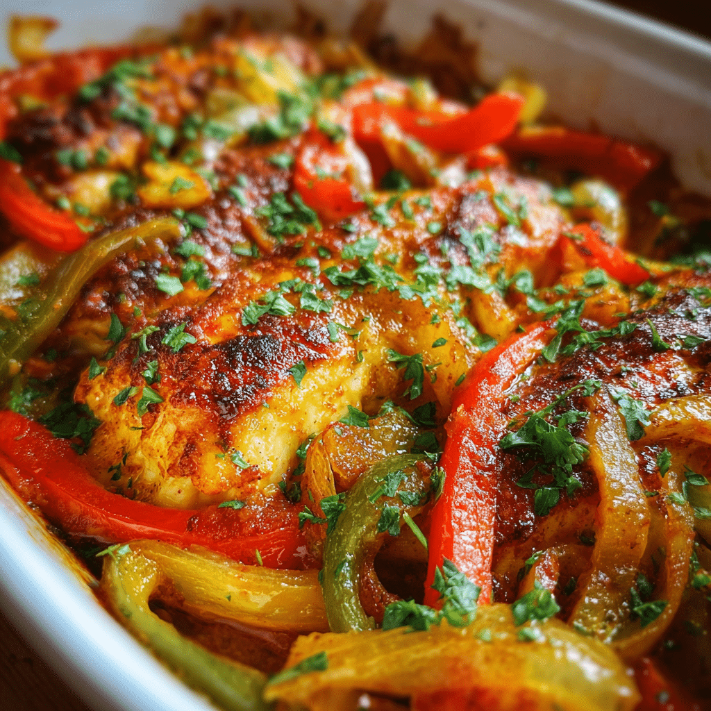 Fajita Baked Chicken