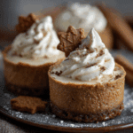 Gingerbread Cheesecake Cups
