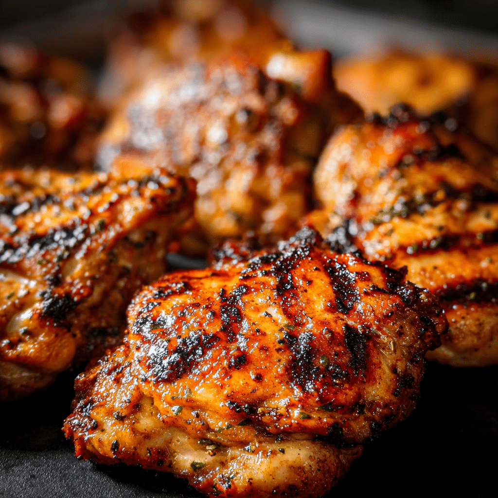 Grilled Chicken Thighs