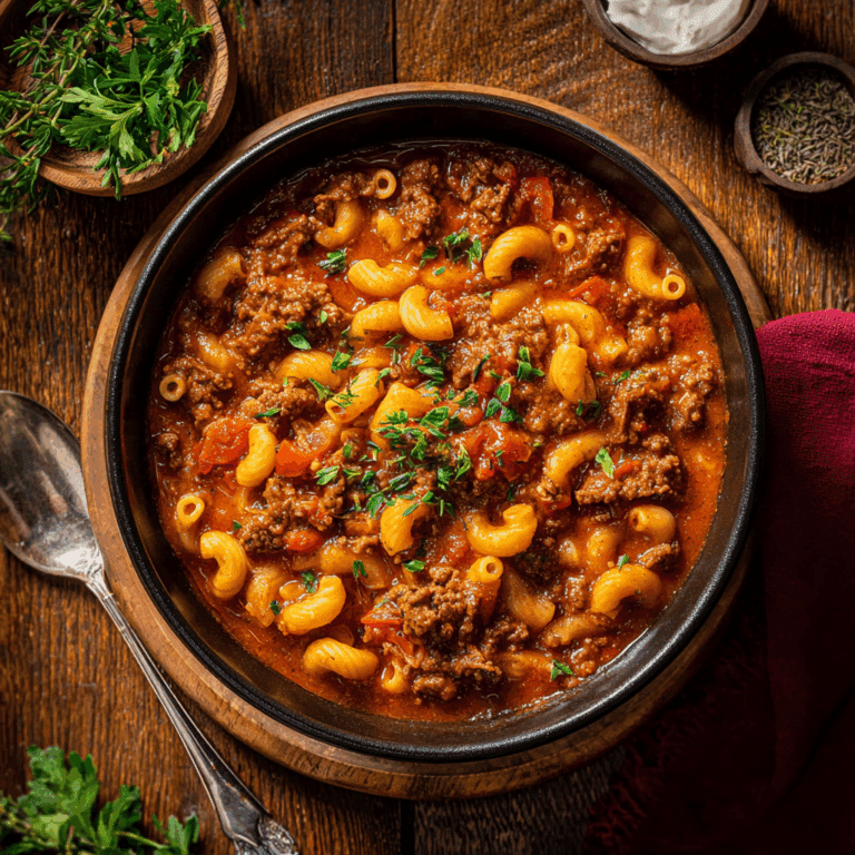 Hearty Homestyle Goulash