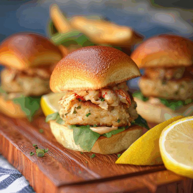 Mini Crab Cake Sliders