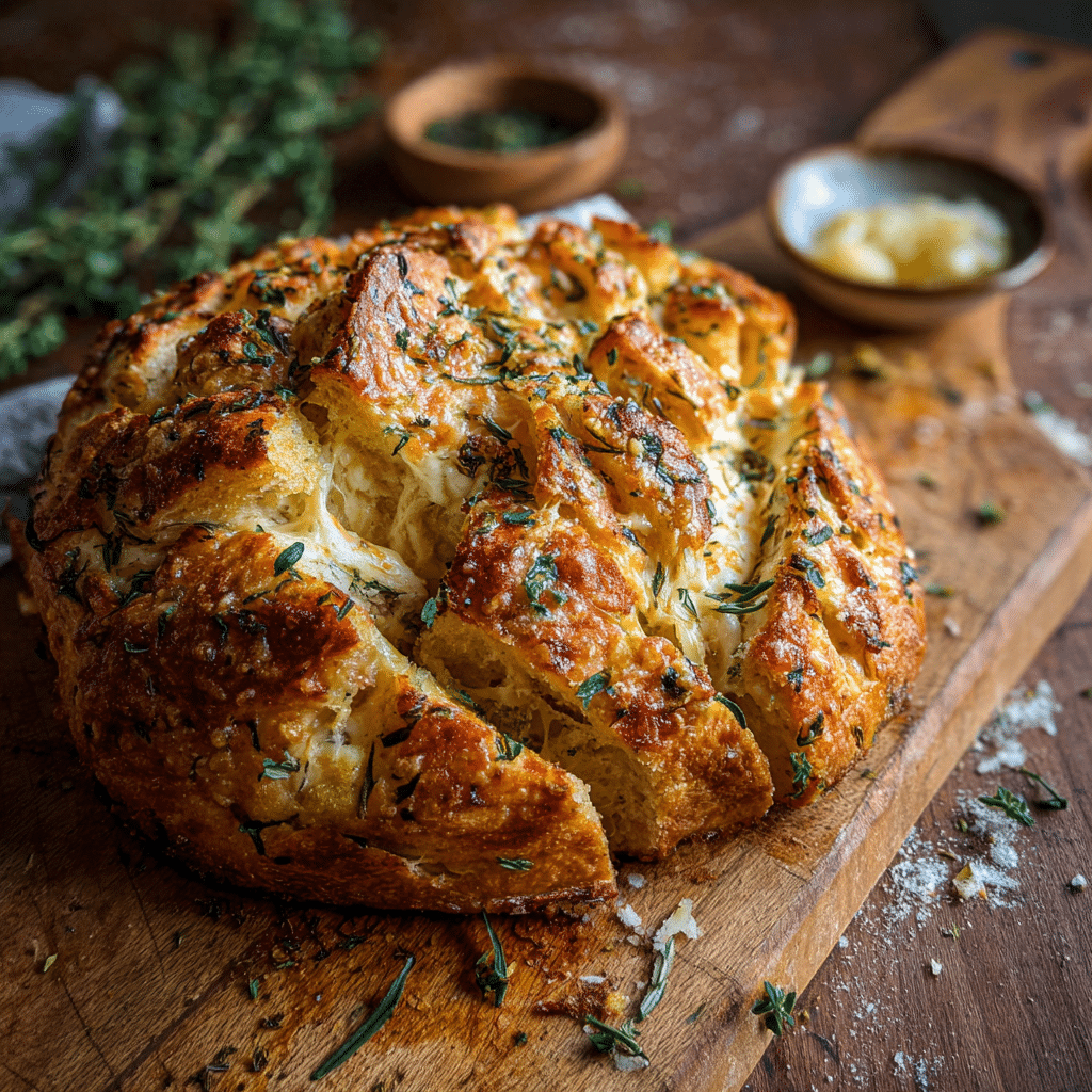 Savory Herb and Cheese Bread