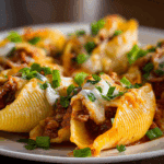 Taco Stuffed Pasta Shells