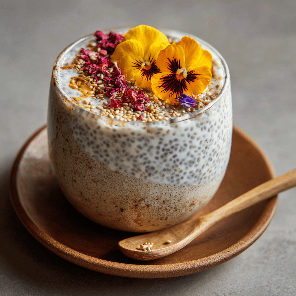 Vanilla Cottage Cheese Chia Pudding
